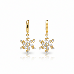 Frost Blossom Earrings