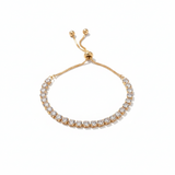 Iced Choc Tennis Bracelet