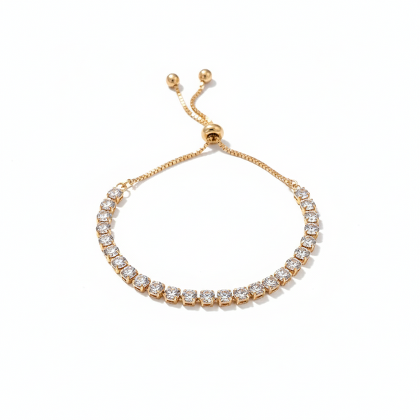 Iced Choc Tennis Bracelet