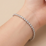 Iced Choc Tennis Bracelet